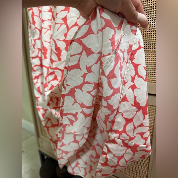 UNIQLO Size-S Floral Sleeveless Dress - Red and White - Picture 8 of 10